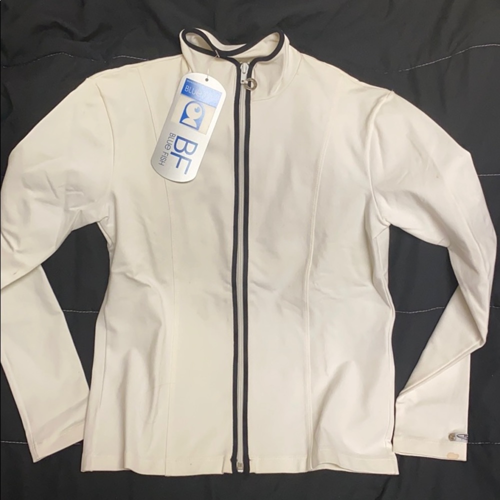 Blue Fish long sleeve workout zip up
